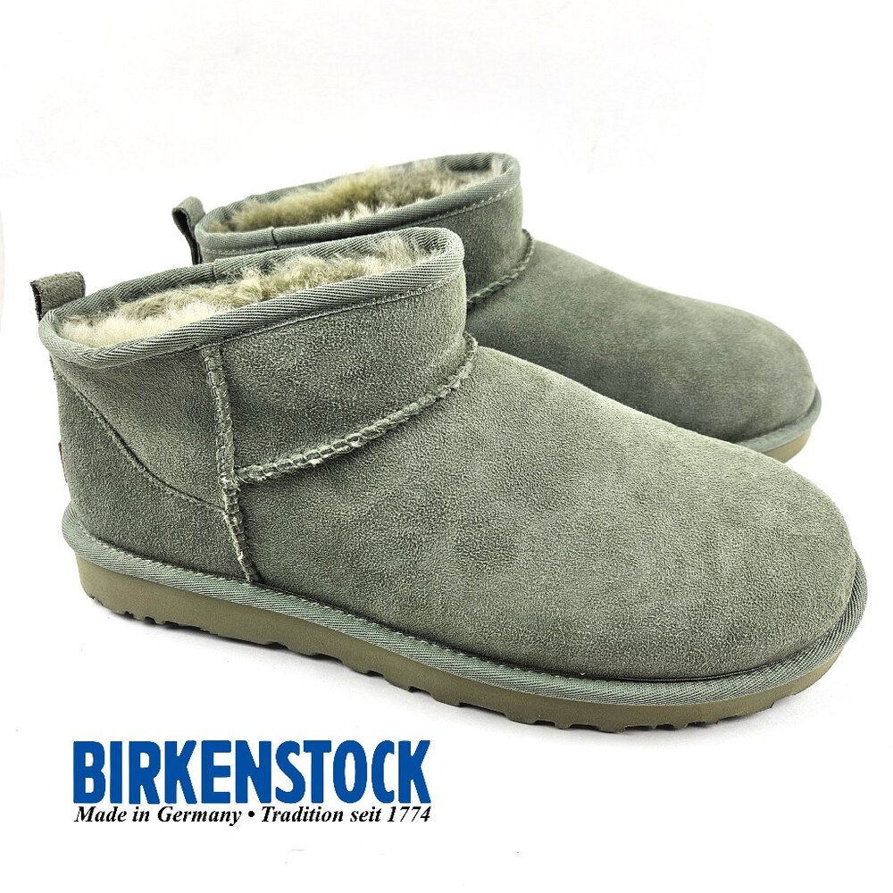 NIB UGG Women’s Classic Ultra Mini Boots in Shaded Clover